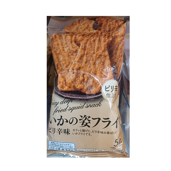 미니스톱 오징어채 튀김 매운맛 5장