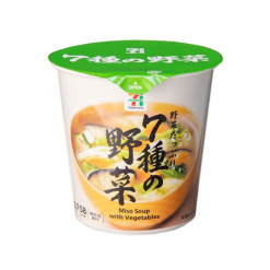 세븐일레븐세븐프리미엄 컵된장국 7종의 야채 24.5g