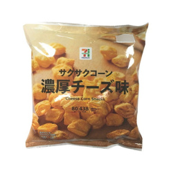 세븐일레븐세븐프리미엄 바삭바삭한 옥수수 진한 치즈맛 80g