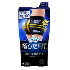 소피 생리팬티 초 밀착 고쿠피타 FIT 초 안심 나이트 (블랙) L