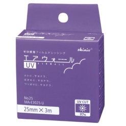 쿄와 스키닉스 에어웰 UV 약97% UV블록 필름 25mmx3m