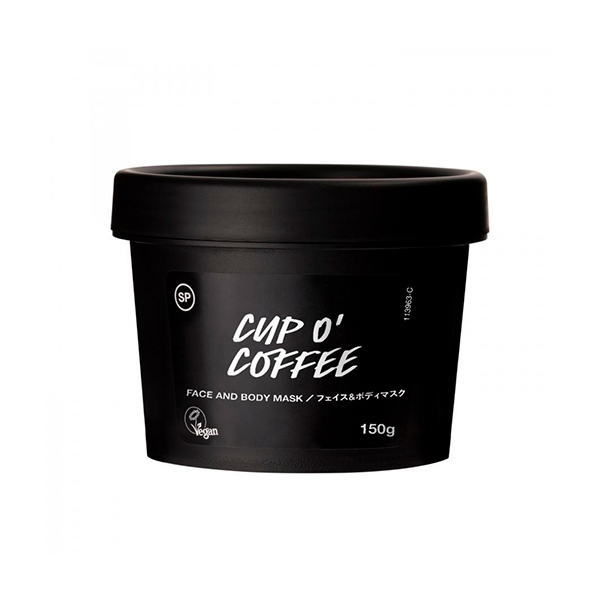 LUSH 러쉬 컵 오브 블랙 페이스 & 바디 마스크 150g