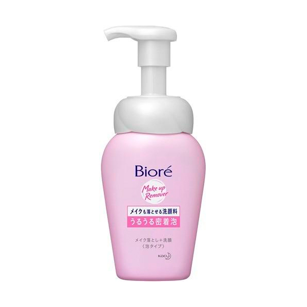 카오 비오레 메이크업도 지울 수 있는 세안제 촉촉하게 밀착된 거품 160ml