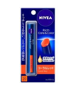 니베아 리치케어 & 컬러립 코랄 레드 2.0g: