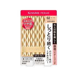 키스미 페르메 촉촉 윤기 피부 파우더 파운데이션 02 자연스러운 피부색