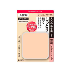 키스미 페르메 촉촉 윤기 피부 파우더 파운데이션 교체용 01 밝은 피부색