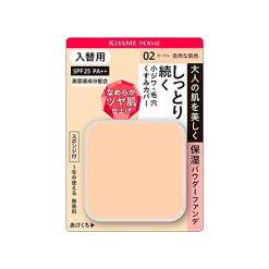 키스미 페르메 촉촉 윤기 피부 파우더 파운데이션 교체용 02 자연스러운 살색