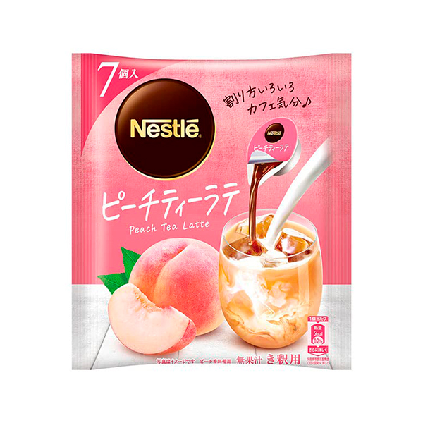 네슬레일본 네스티 포션 피치티 라떼 7개입