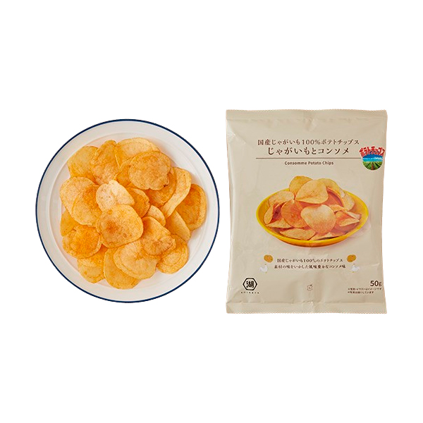 로손 국산 감자를 이용한 포테토칩 콘소메 맛 50g