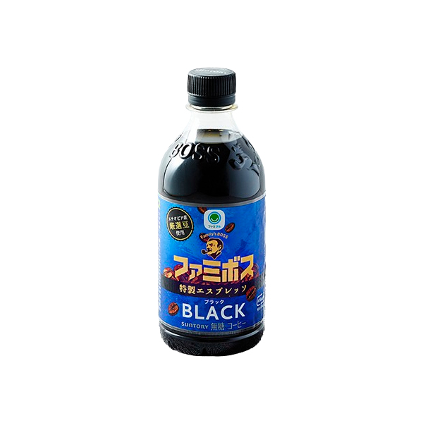 패밀리마트 산토리 보스 블랙 커피 450ml