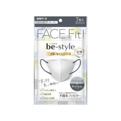 비스타일 입체 보통 사이즈 실버 그레이×블루 그레이 <7매>