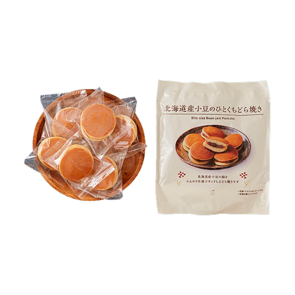 로손 홋카이도산 팥을 이용한 한입 도라야키 6개입