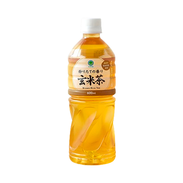패밀리마트 갓 볶은 향기의 현미차 600ml