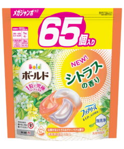 P&G 보르도 젤볼 4D 마음이 두근거리는 시트러스&바베나향 리필용 메가점보사이즈 55개입