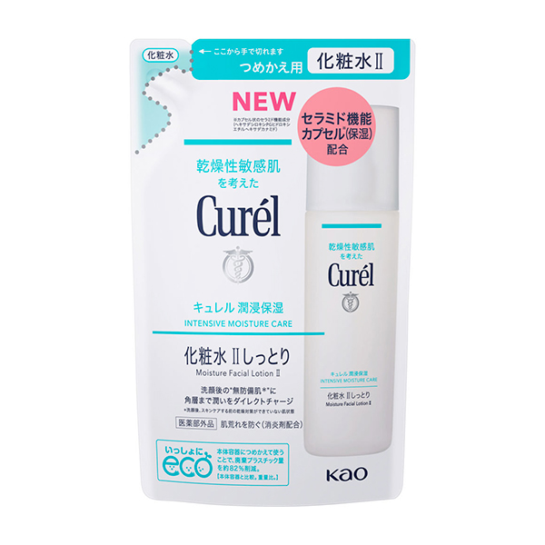 큐렐 윤침 보습 스킨 II 촉촉한 리필용 130mL