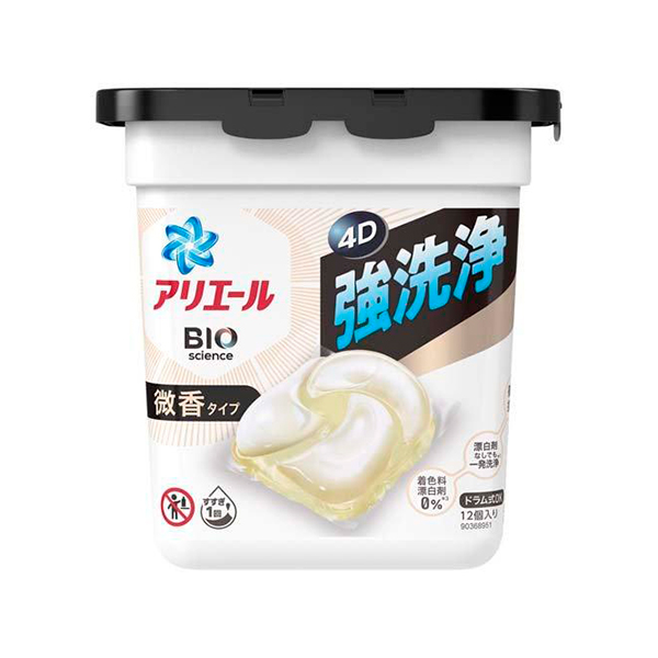 P&G 아리엘 젤볼 4D 미향 본체 12개