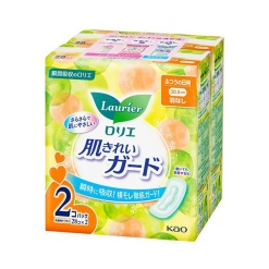 카오 로리에 피부를 깨끗하게 가드 보통양 날개 없음 28매 × 2팩