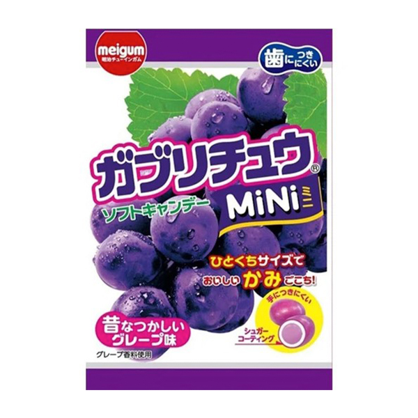 메이지 츄잉껌 가브리츄 mini 포도맛 28g
