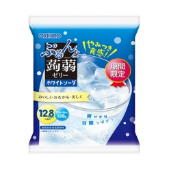 오리히로 탱글탱글 곤약젤리 파우치 화이트 소다(기간한정) 6개입