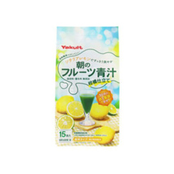 야쿠르트 헬스푸즈 아침 과일 녹즙 만들기(감귤) 7g x 15봉지