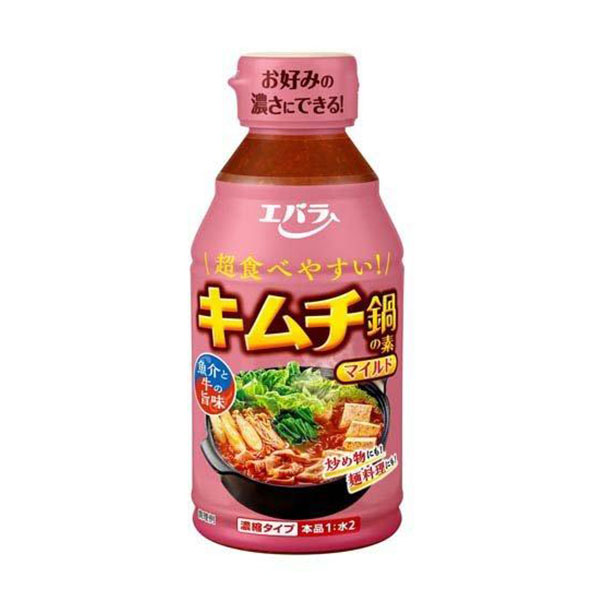 에바라 김치나베 육수 마일드 300ml