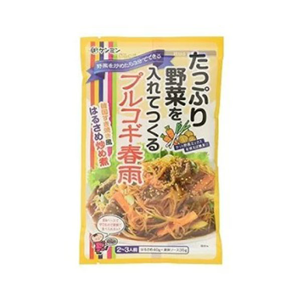 켄민 야채를 넣어 만드는 불고기 당면 75g