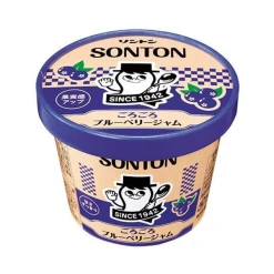 손톤 패밀리컵 알갱이 블루베리잼 130g