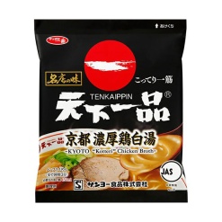 삿포로 이치방 천하일품 교토 진한 토리파이탄(닭뼈육수) 봉지면 105g