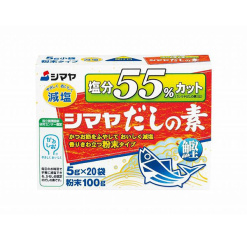 시야마 다시의 근원 가다랑어 염분 55%감소 5g x 20봉입