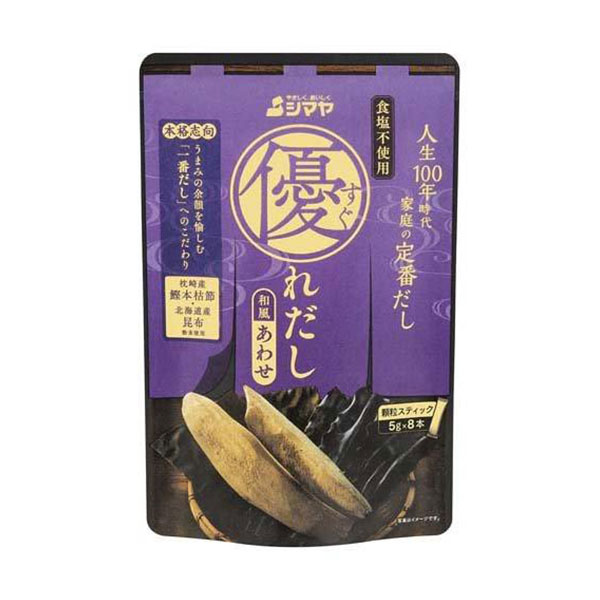 시야마 스구레다시 일본식 아와세다시(가다랑어/다시마) 5g X 8봉입