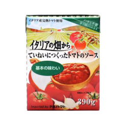 나가노토마토 기본의 맛 이탈리아산 토마토 소스 390g