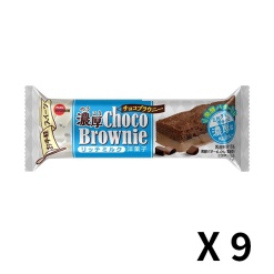 부르봉 진한 초코 브라우니 리치 밀크 1개  x 9개 세트