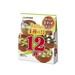 하나마루키 아와세다시 된장국 골라담기 4종 1봉(12개입)