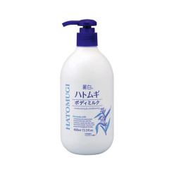 쿠마노유시 레이하쿠 하토무기/하또무기/율무 바디밀크 400ml