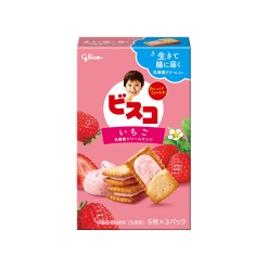 에자키 글리코 비스코 딸기 1개(15장입) 81g