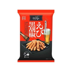 이와츠카제과 THE 히토츠마미 새우 흑후추 80g