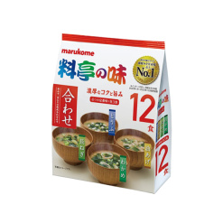 마루코메 요정의 맛 미소시루 된장국 12식