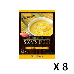 홋카이야마토 소이즈델리 콘스프 1개(3봉입) 49.5g x 8개 세트