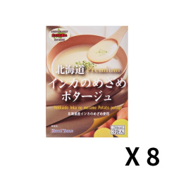 홋카이야마토 잉카노메자메 감자 포타주 1개(3봉입) 60g x 8개 세트