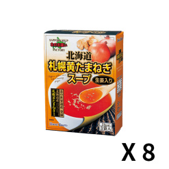 홋카이야마토 삿포로 양파 스프(생강함유) 1개(3봉입) 21g x 8개 세트