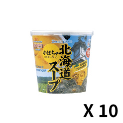 홋카이야마토 단호박 컵스프 25.5g x 10개 세트