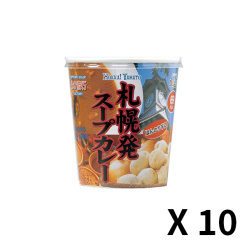 홋카이야마토 스프 카레 컵 스프 20g x 10개 세트