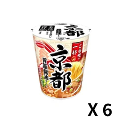 에이스쿡 현지의 한 그릇 교토 세아부라 쇼유 라멘 62g x 6개 세트