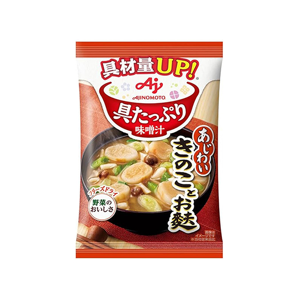 아지노모토 건더기 듬뿍 된장국 버섯 밀기울 13.3g