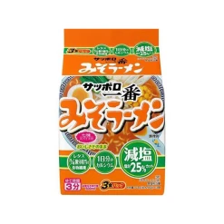 삿포로 이치방 저염 미소라멘 1팩(3봉입) 303g