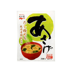 나가타니엔 생된장 타입 아사게 된장국 3봉입 54.3g