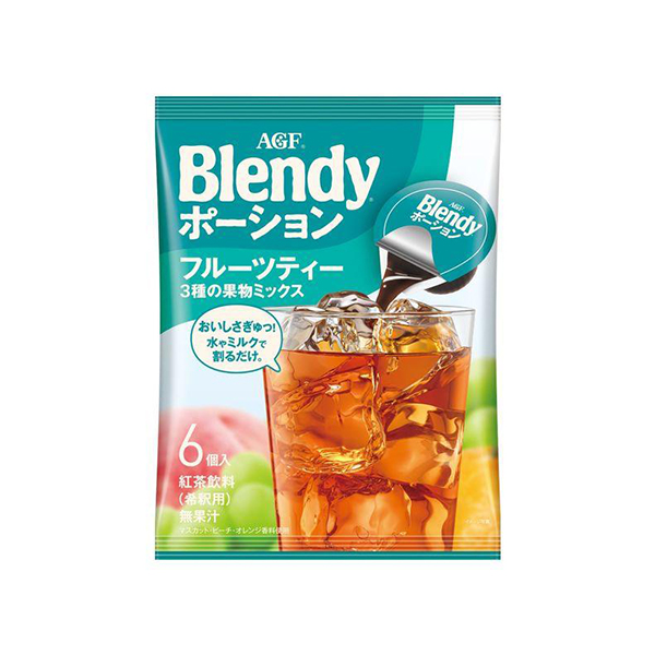 아지노모토 AGF 블랜디포션 후르츠티 3종 과일믹스 1개 (18g x 6개입)
