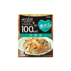 오오츠카식품 마이사이즈 플러스 서포트 염분 1g 중화 덮밥 100kcal 140g