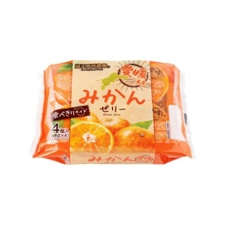 자오고원농원 에히메현산 귤 젤리 1봉 (68g×4개입)