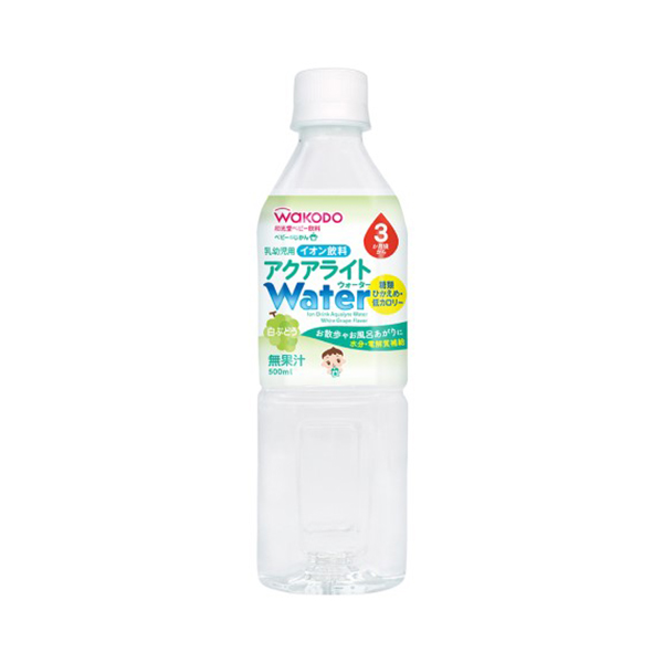 아사히 아기의 시간 아쿠아 라이트 Water 백포도맛 이온음료 500ml